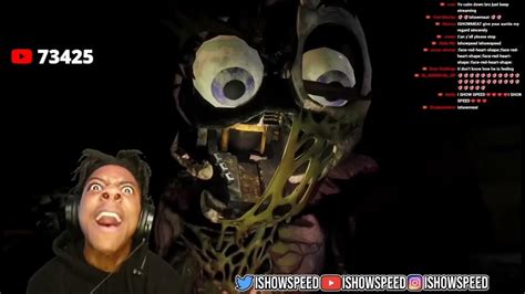 Ishowspeed chica incident uncensored  Bro jumpscared chica💀💀original sound -